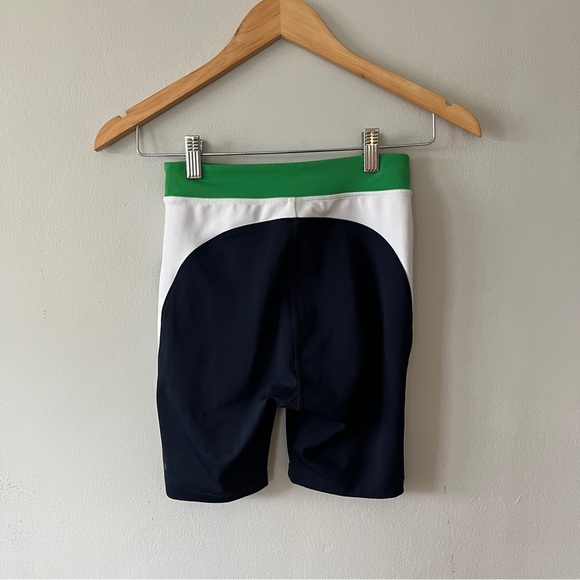 Splits59 Dream High-Waisted Techflex Indigo/Off White Bike Shorts New Small - Picture 5 of 7